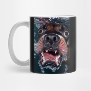 Dogs in Water #4 Mug